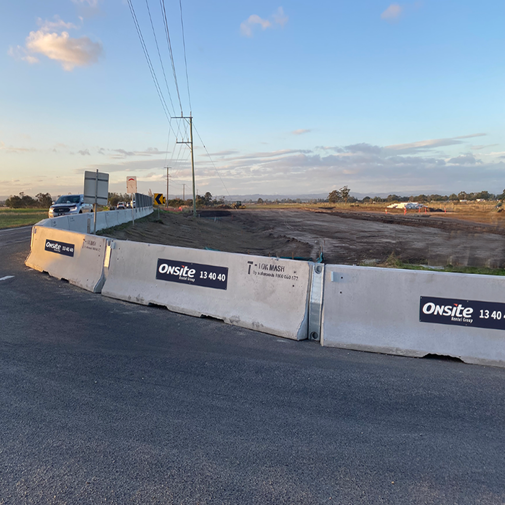 T-Lok Concrete Barrier